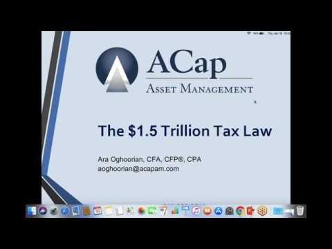 The $1.5 Trillion Tax Law