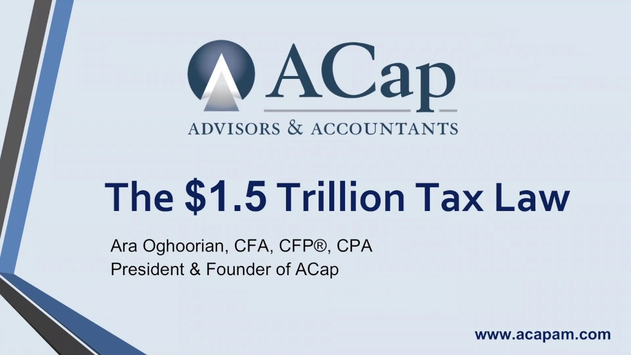 2017 Tax Reform Explained