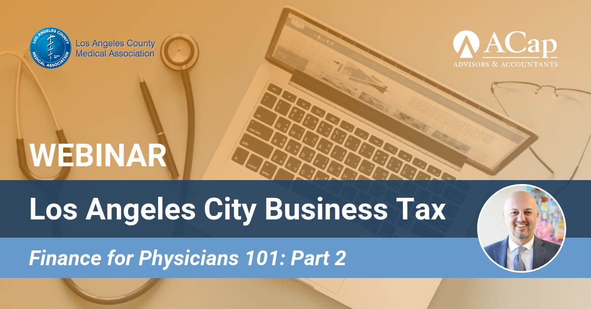 Los Angeles City Business Tax Explained